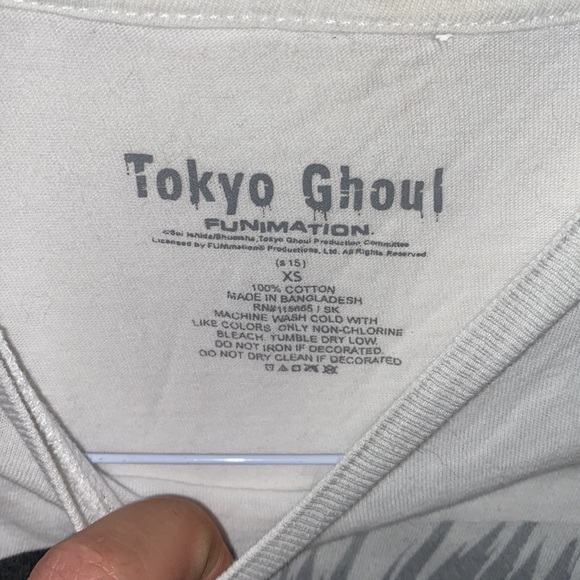 TOKYO GHOUL T AHIRT SZ XS - Picture 4 of 4